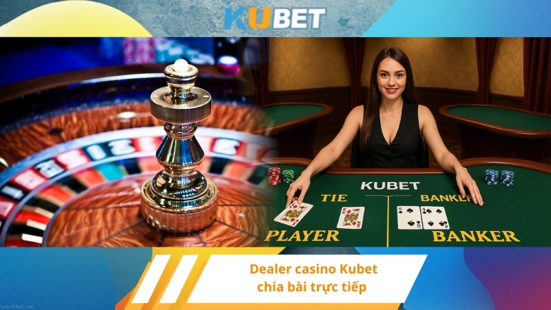Dealer KU casino chia bài trực tiếp
